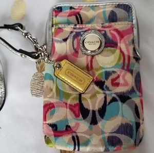 Coach Wristlet - Phone Case